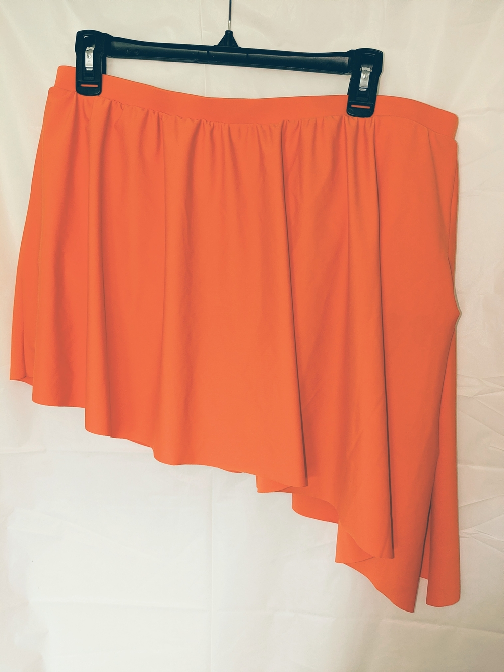 torrid One-Shoulder Ruffle Swim 2 Piece Crop Top in Orange - Picture 5 of 10